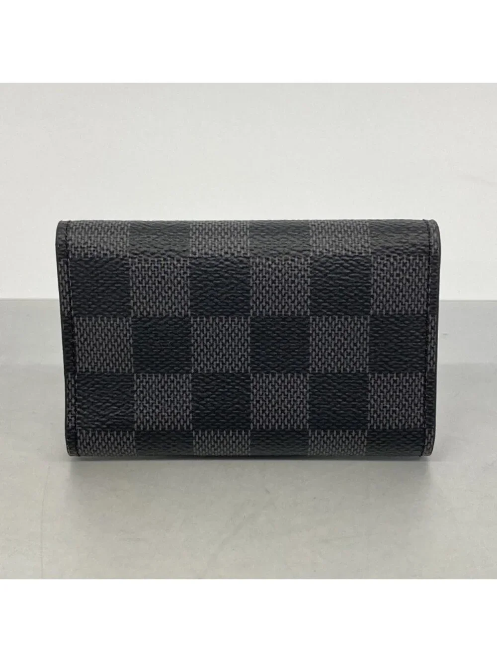 Louis Vuitton Key Case Damier Graphite Multicles 6 Black Key Holder